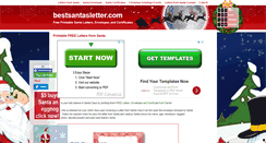 Desktop Screenshot of bestsantasletter.com
